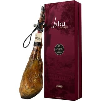 Estuche de jamón de bellota ibérico 100% raza ibérica pieza 7 kg - Jabu