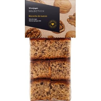 Bizcocho con nueces paquete 350 g - El Corte Ingles Selection