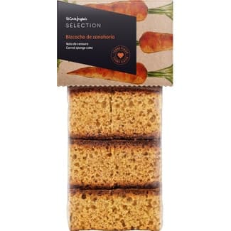 Bizcocho de zanahoria paquete 350 g - El Corte Ingles Selection
