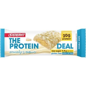 Barrita con proteínas Enervit Sport double white sin gluten envase 55 g - Enervit
