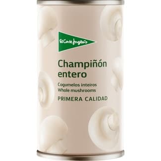 Champiñón entero lata 185 g neto escurrido - El Corte Ingles