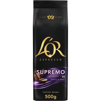 Café en grano intensidad 10 Supremo bolsa 500 g - L'or Espresso