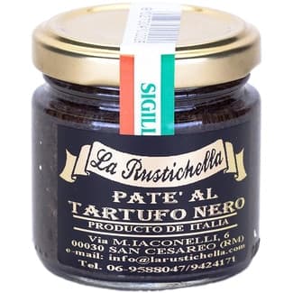 Paté de trufa negra frasco 90 g - La Rustichella