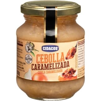 Cebolla caramelizada sin gluten tarro 300 g - Cidacos