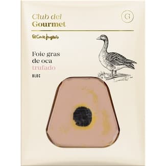Bloc de foie gras de oca trufado envase 60 g - Club Del Gourmet