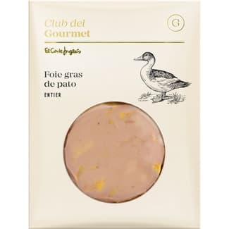 Entier de foie gras de pato envase 60 g - Club Del Gourmet