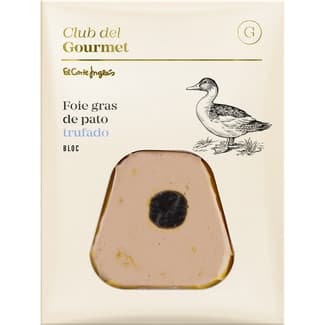 Bloc de foie gras de pato trufado envase 60 g - Club Del Gourmet