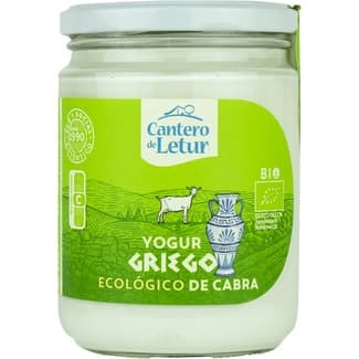 Yogur griego de cabra natural ecológico tarro 420 g - El Cantero De Letur