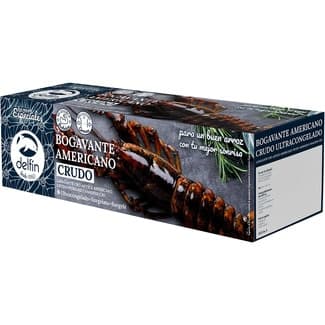 Bogavante americano crudo estuche 350 g neto escurrido - Delfin