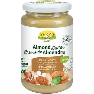 Crema de almendras ecológica frasco 350 g - Granovita