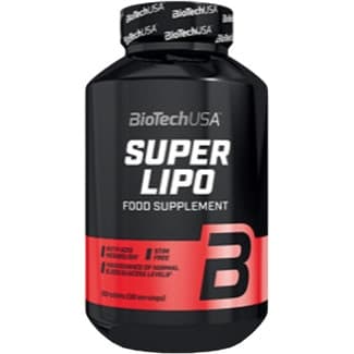 Super Lipo complemento alimenticio que normaliza el metabolismo bote 120 comprimidos - Biotech Usa