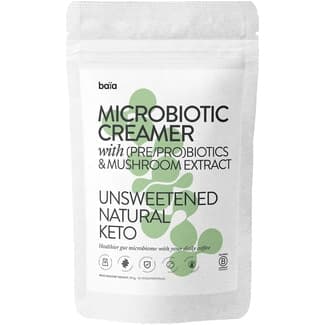 Microbiotic Creamer con fibra prebiótica y prebióticos sabor neutro bolsa 300 g - Baia