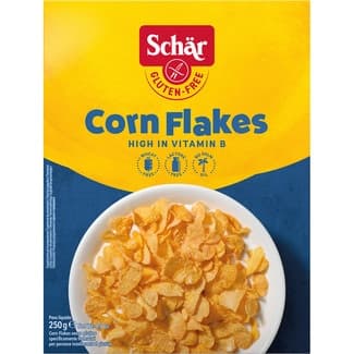 Corn Flakes sin gluten, sin lactosa y sin aceite de palma envase 250 g - Schar