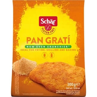Pan rallado ideal for frying sin gluten y sin lactosa envase 300 g - Schar