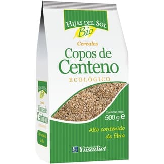 Bio copos de centeno ecológicos envase 500 g - Hijas Del Sol