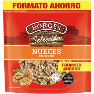Nueces en grano bolsa 225 g - Borges