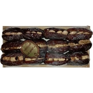 Cesta nº27 Erato dátiles Salomón, almendra frita, avellana tostada y nuez 320 g - La Guaña