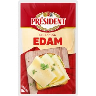 Queso edam en lonchas envase 100 g - President