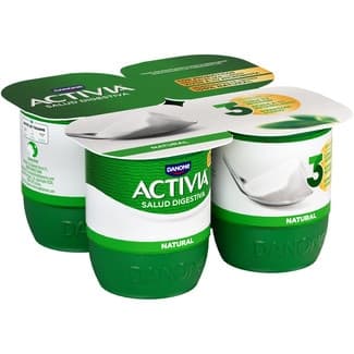 Bífidus natural pack 4 unidades 120 g - Danone Activia
