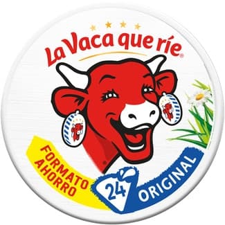 Queso fundido original 24 porciones caja 375 g pack ahorro - La Vaca Que Rie