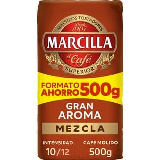 Café molido mezcla intensidad 10 paquete 500 g - Marcilla