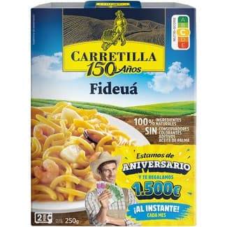 Fideuá estuche 250 g - Carretilla