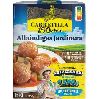 Albóndigas a la jardinera envase 300 g - Carretilla