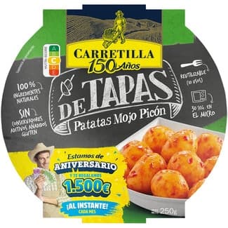 Tapas de patatas mojo picón bol 250 g - Carretilla