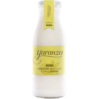 Yogur batido con limón sin gluten botella 500 g - Yaranza