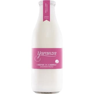 Kéfir de cabra natural desnatado 0% m.g. botella 1 l - Yaranza