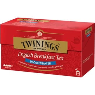 English Breakfast té descafeinado estuche 25 bolsitas - Twinings