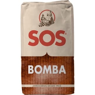 Arroz bomba reserva paquete 1 kg - Sos