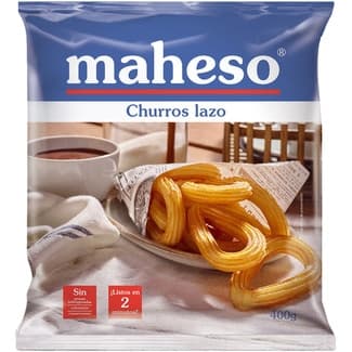 Churros artesanos lazo bolsa 400 g - Maheso