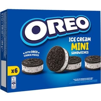 Sándwich helado de galleta oreo 6 unidades estuche 330 ml - Oreo