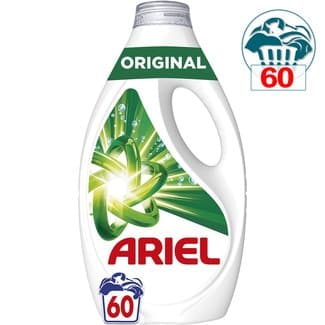 Detergente líquido Original botella 60 dosis - Ariel