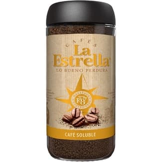 Café soluble natural frasco 190 g - Estrella