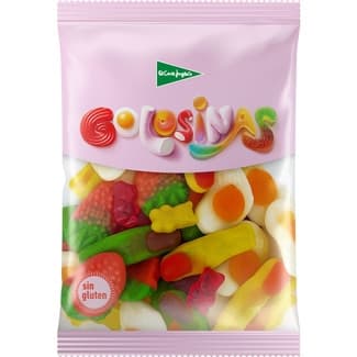Caramelos de goma surtidos sin gluten bolsa 200 g - El Corte Ingles