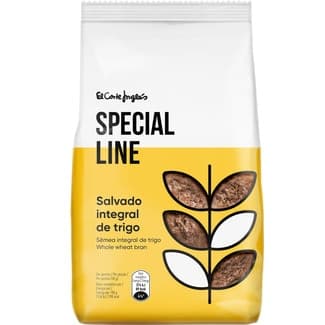 Salvado integral de trigo bolsa 150 g - Special Line El Corte Ingles