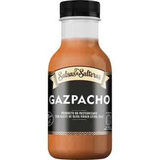 Gazpacho fresco con aceite de oliva virgen extra sin gluten botella 330 ml - Salsas Salteras