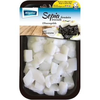 Sepia faraónica troceada envase 300 g - Aligator