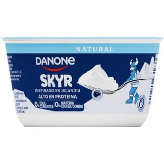 Skyr natural alto en proteína 0% edulcorantes 0% m.g. inspirado en Islandia envase 480 g - Danone