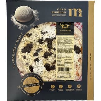 Pizza con Stracciatella, escamas de parmesano y salsa de trufa envase 413 g Exclusivo de El Corte Inglés - Casa Modena