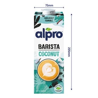 Bebida de coco Barista con soja brik 1 l - Alpro