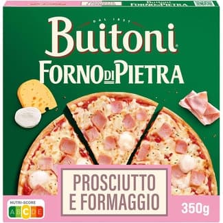 Pizza de jamón y queso estuche 360 g - Buitoni Forno Di Pietra