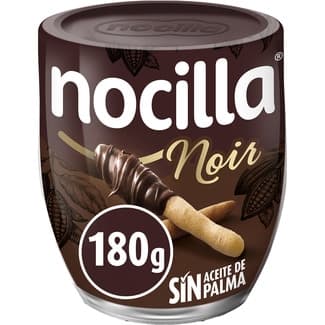Noir crema de cacao sin aceite de palma vaso 180 g - Nocilla