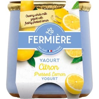 Yogur cremoso limón tarro 140 g - La Fermiere