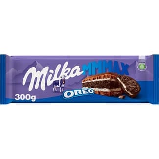 Chocolate con leche relleno de Oreo tableta 300 g - Milka