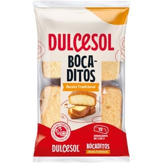 Bizcocho sin aceite de palma 12 unidades envase 246 g 18 unidades - Dulcesol