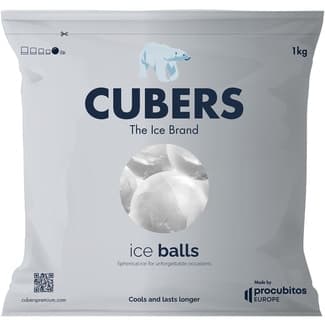 Hielo en esferas bolsa 1 kg - Cubers