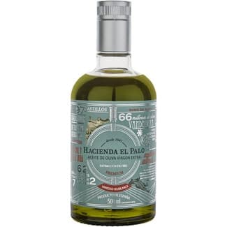 Aceite de oliva virgen extra extracción en frío variedad hojiblanca botella 500 ml - Hacienda El Palo